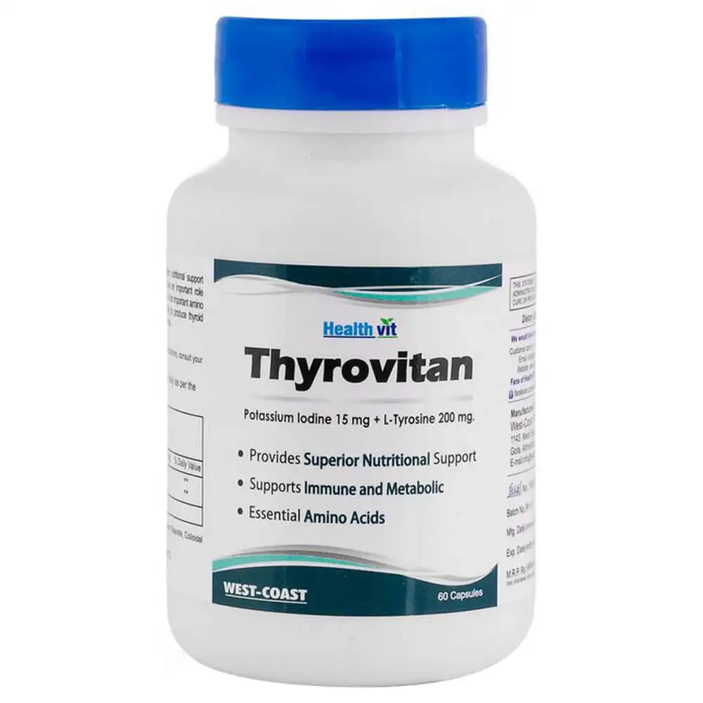 Healthvit Thyrovitan,  60 capsules