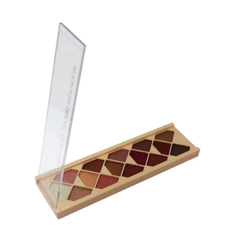 Half N Half 15 In 1 Velvet Texture Eyeshadow Palette Multicolor 01