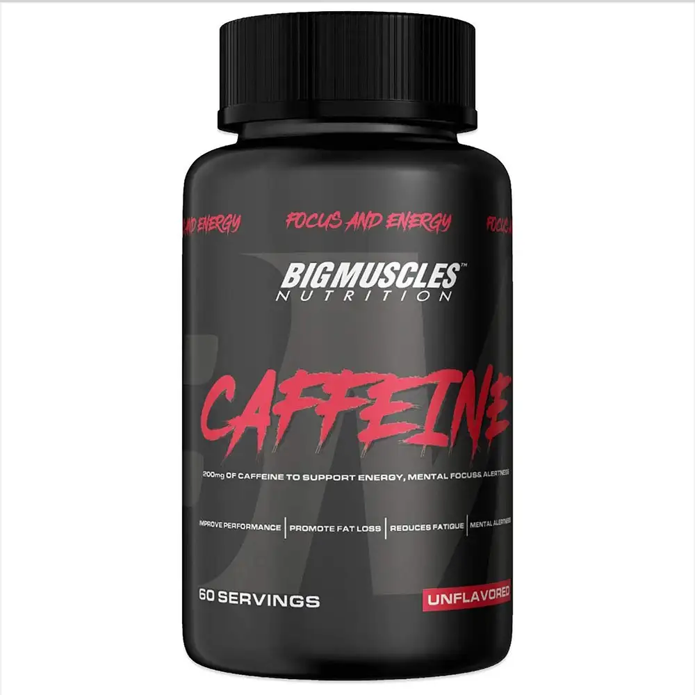 Big Muscles Caffeine,  60 tablet(s)  Unflavoured