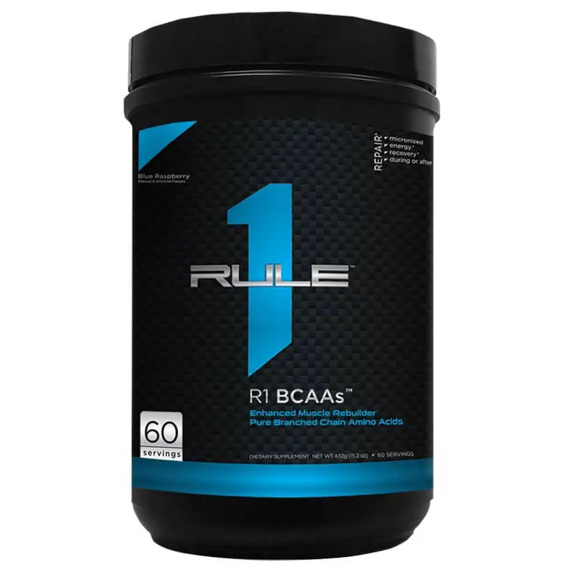 Rule One R1 BCAA,  0.95 lb  60 Servings  Blue Raspberry