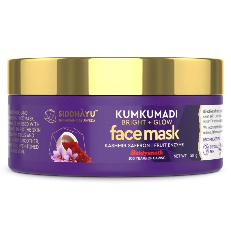 Siddhayu Kumkumadi Bright & Glow Face Mask Reduce Dark Spot