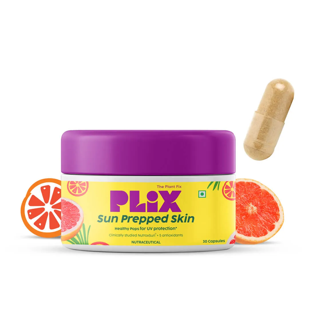 Plix Sun Prepped Skin Capsules - For UV Protection