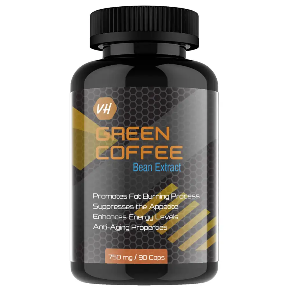 Vitaminhaat Green Coffee Bean Extract,  90 capsules