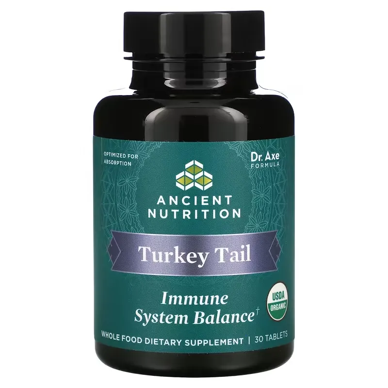 Turkey Tail, Immune System Balance, 30 Tablets