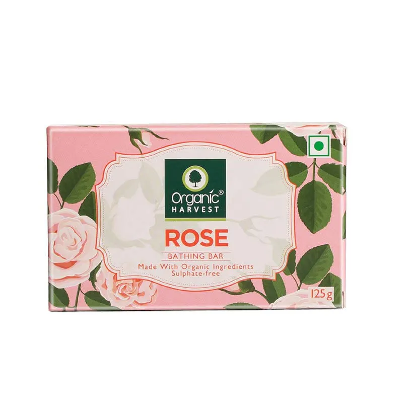 Organic Harvest Rose Bathing Bar