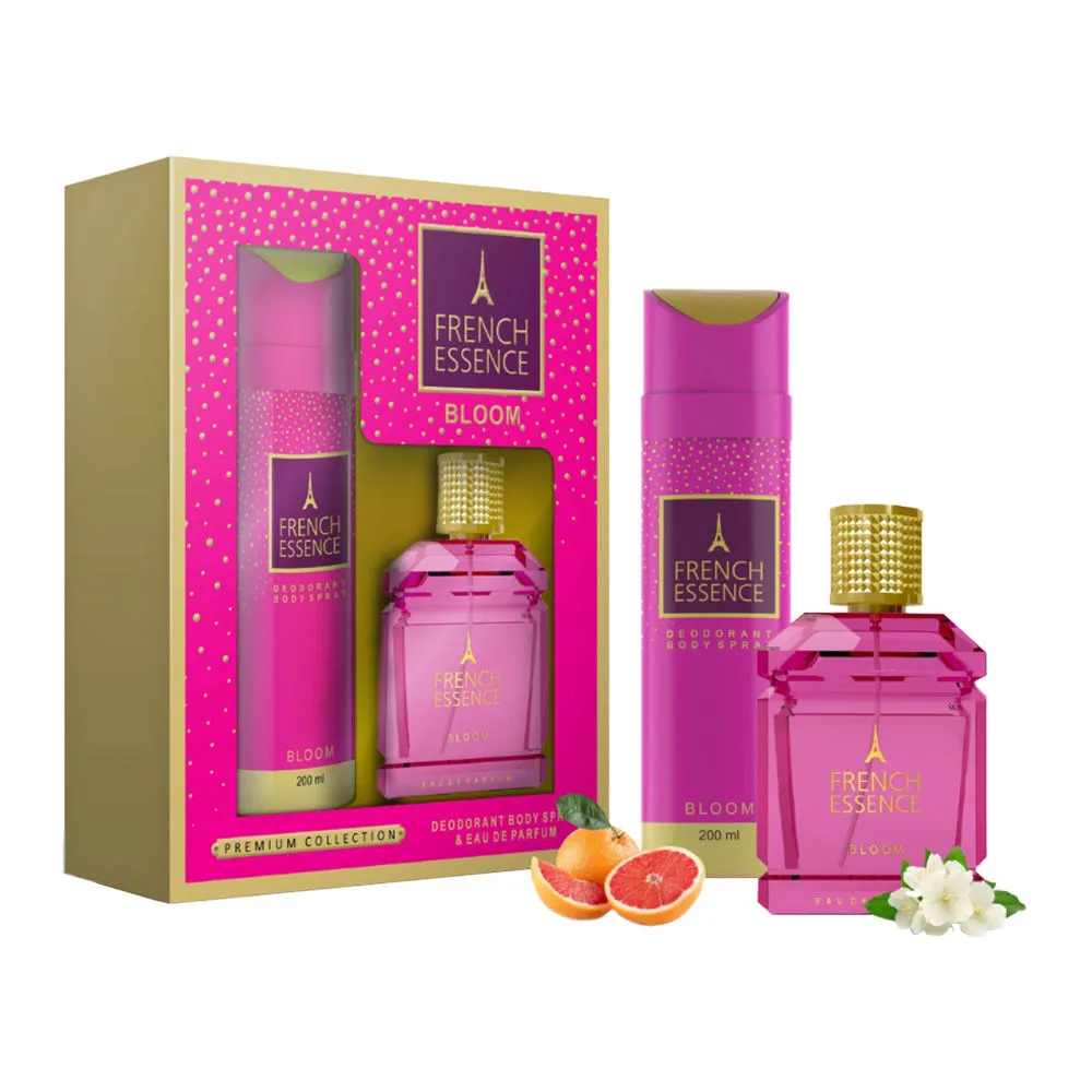 FRENCH ESSENCE Bloom Gift Set ( Deo + Perfume)