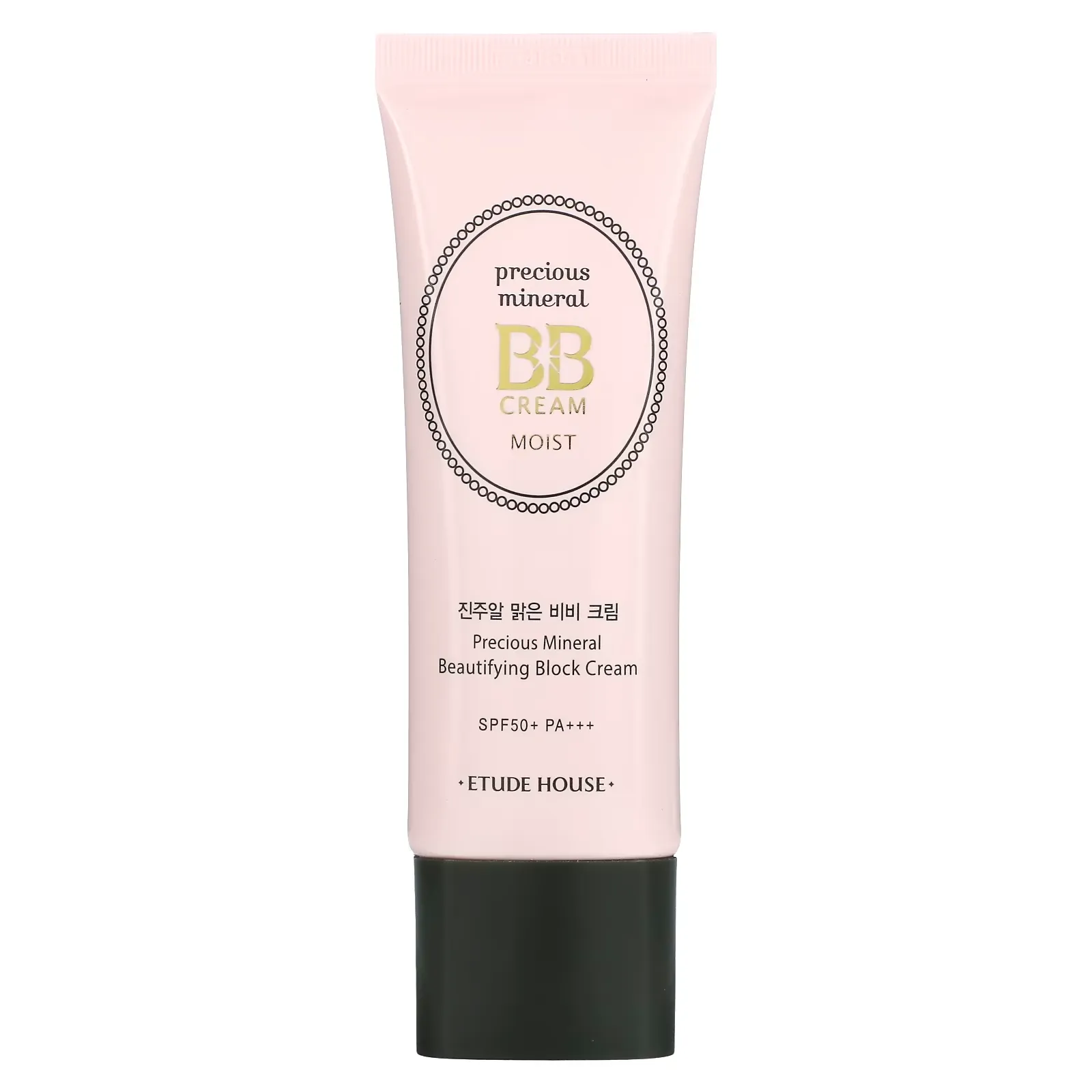 Precious Mineral BB Cream Moist, SPF50+/PA+++, Vanilla, 1.58 oz (45 g)