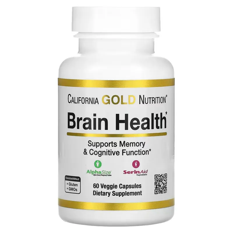 Brain Health,  60 Veggie Capsules