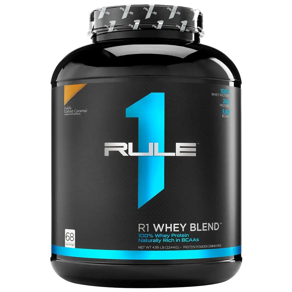 Rule One R1 Whey Blend,  4.95 lb  Salted Caramel