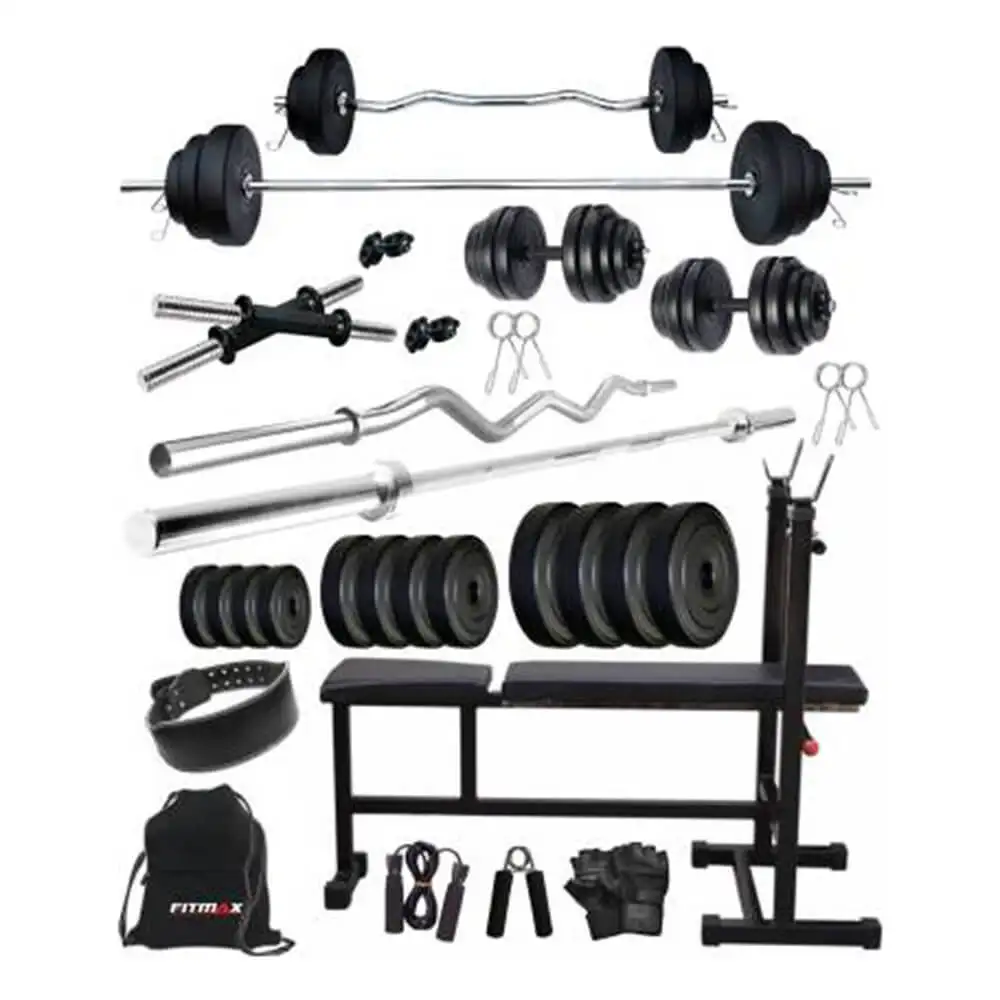 Fitmax PVC 38KG COMBO 6 SL Home Gym Kit