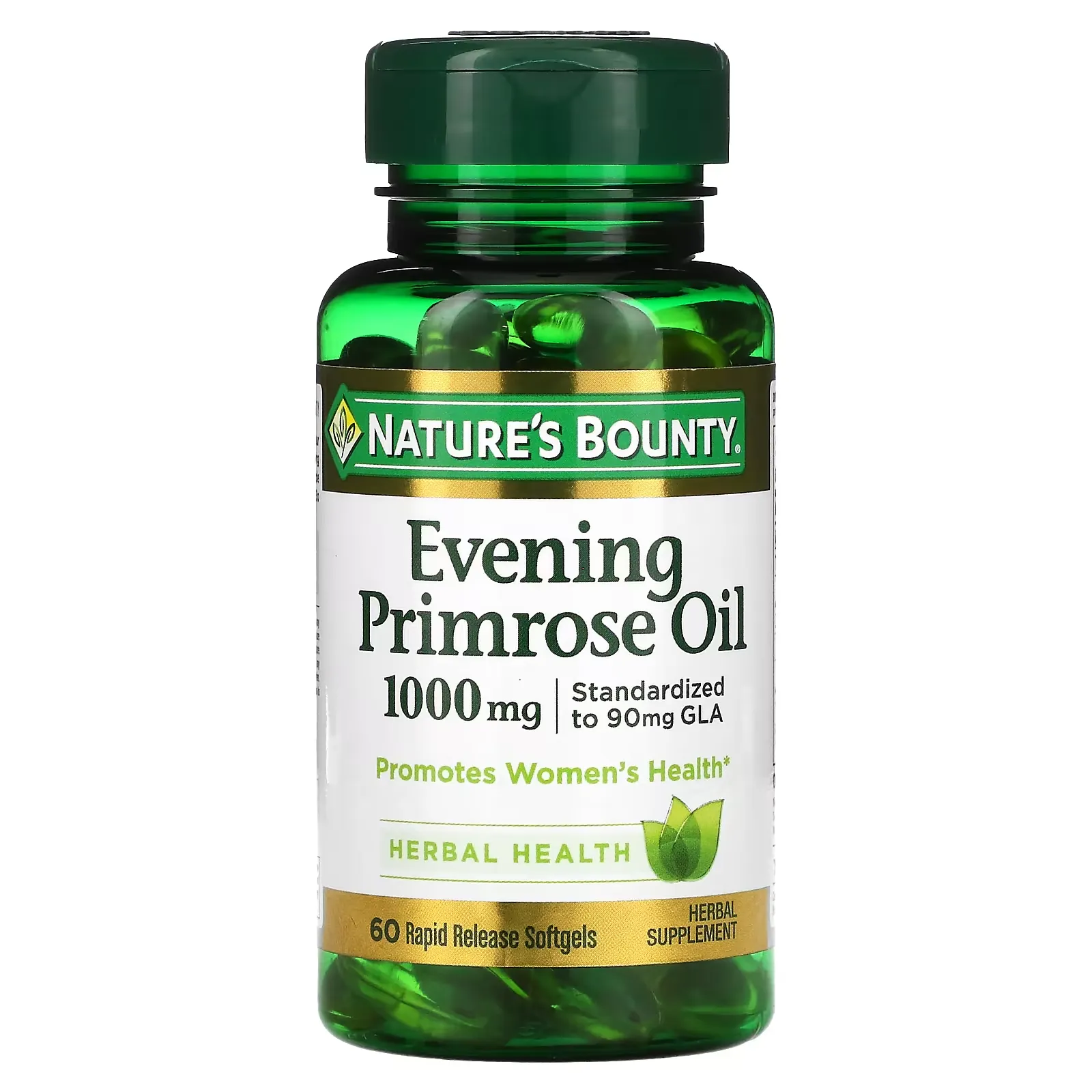 Evening Primrose Oil, 1,000 mg, 60 Rapid Release Softgels