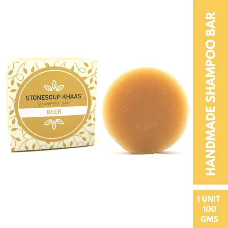 Stonesoup Khaas Beer Shampoo Bar