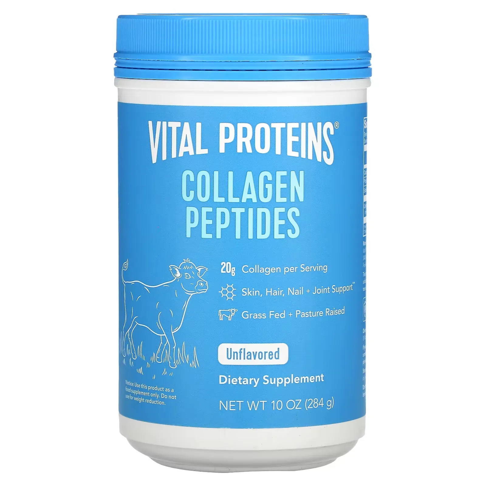 Collagen Peptides, Unflavored, 10 oz (284 g)