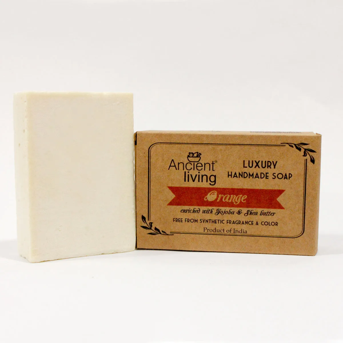 Ancient Living Orange Luxury Handmade Soap