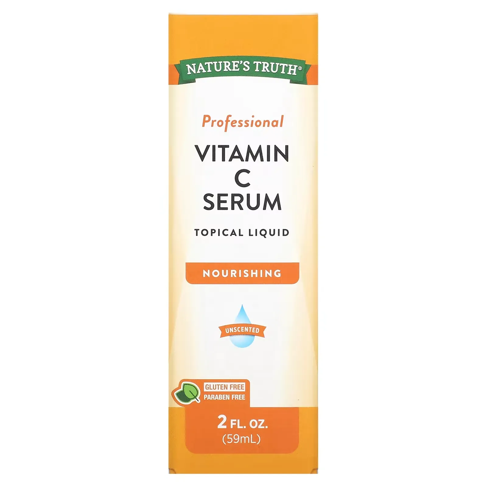 Vitamin C Serum, Topical Liquid, Unscented, 2 fl oz (59 ml)