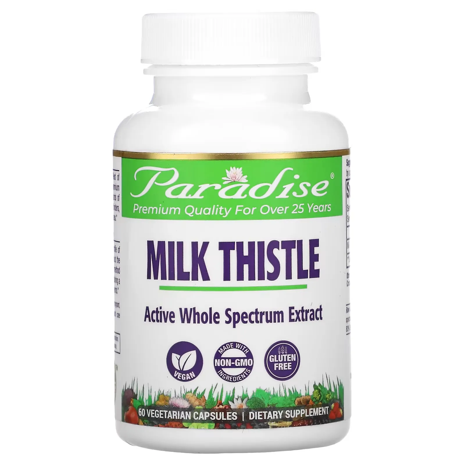 Milk Thistle, 60 Vegetarian Capsules