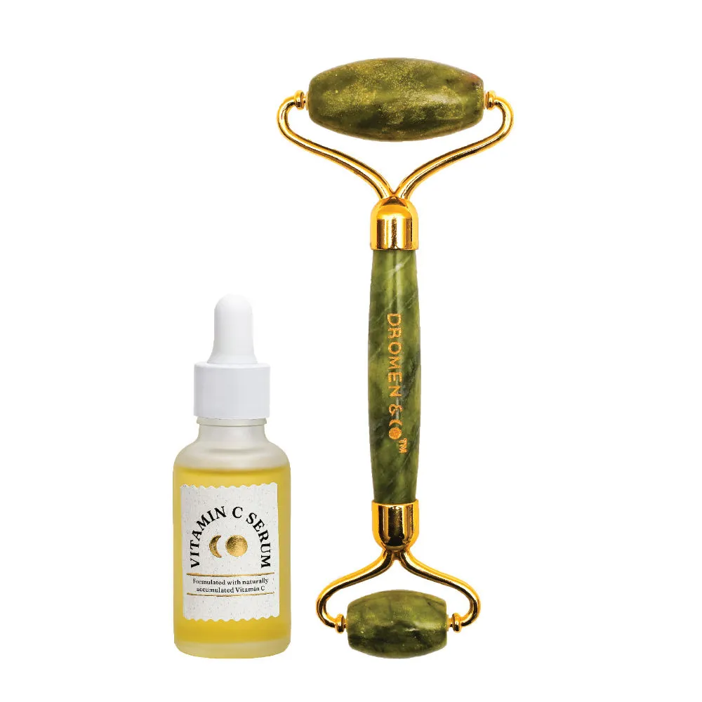 Dromen & Co Vitamin C Serum + Jade Roller