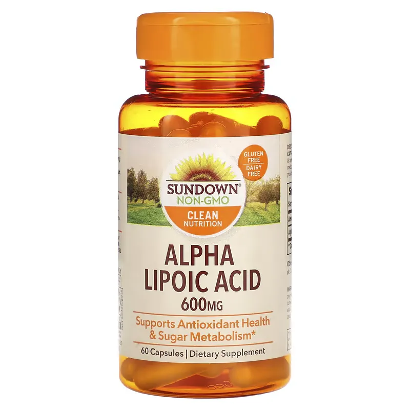 Alpha Lipoic Acid, 600 mg, 60 Capsules