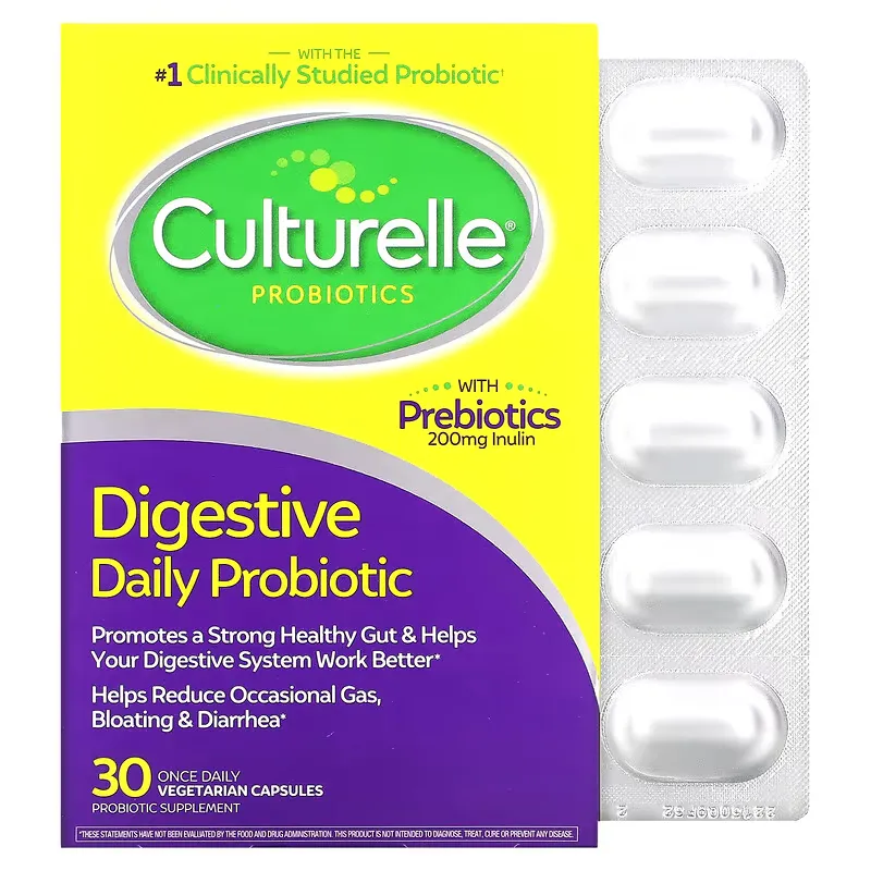 Probiotics, Digestive Daily Probiotic, 30 Vegetarian Capsules