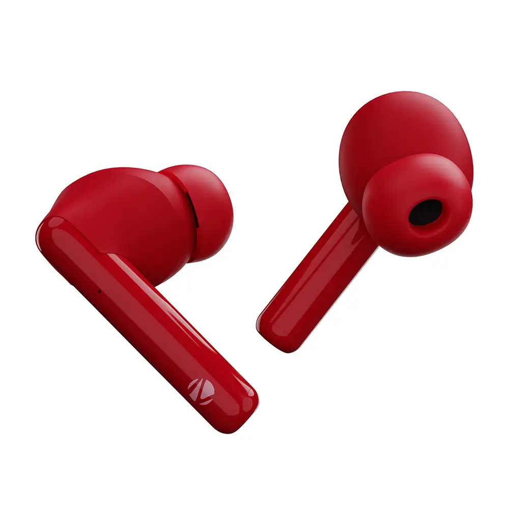 Zebronics Zeb-Sound Bomb 5 TWS Earbuds,  Red