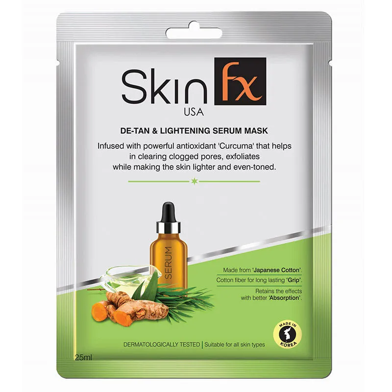 Skin Fx De-tan and Lightening Serum Mask