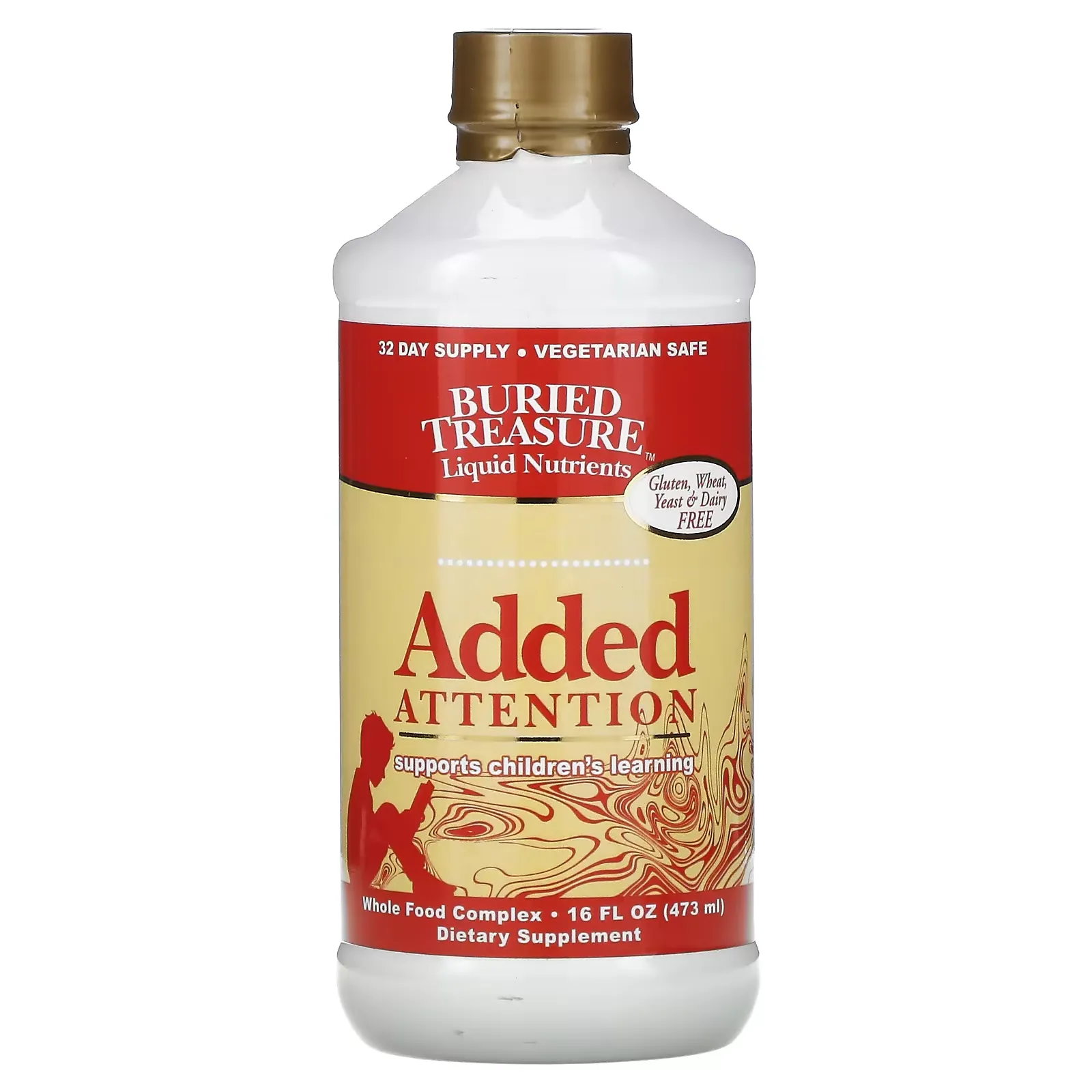 Liquid Nutrients, Added Attention, 16 fl oz (473 ml)