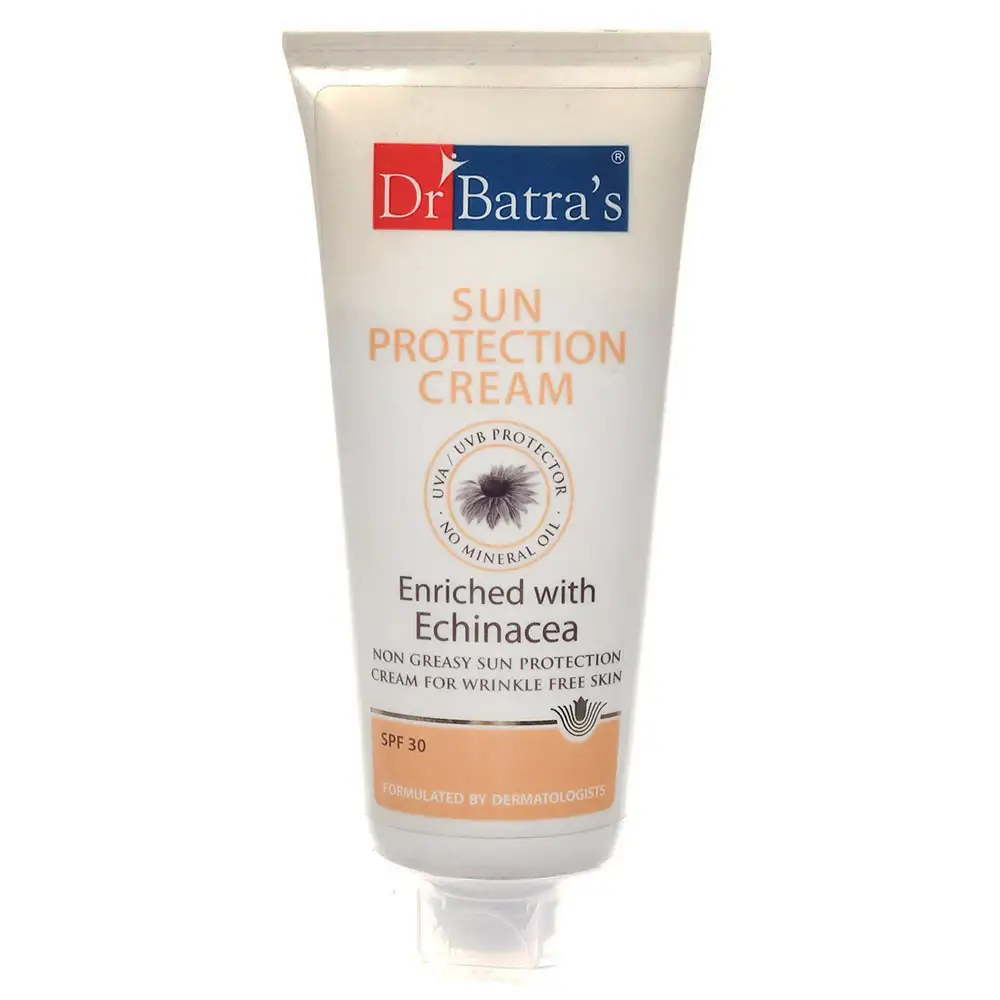 Dr Batra's Sun Protection Cream with SPF 30,  100 g  Enriched with Echinacea