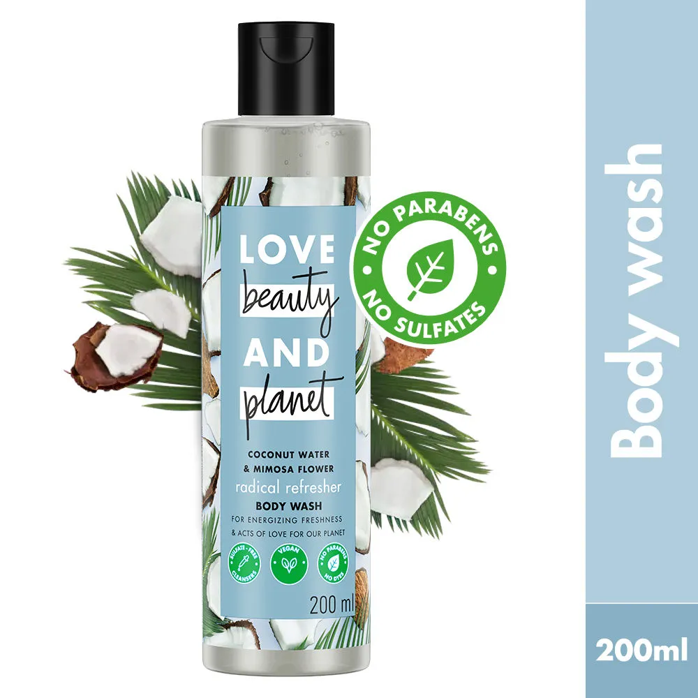 Love Beauty & Planet Natural Coconut Water And Mimosa Sulfate Free Body Wash