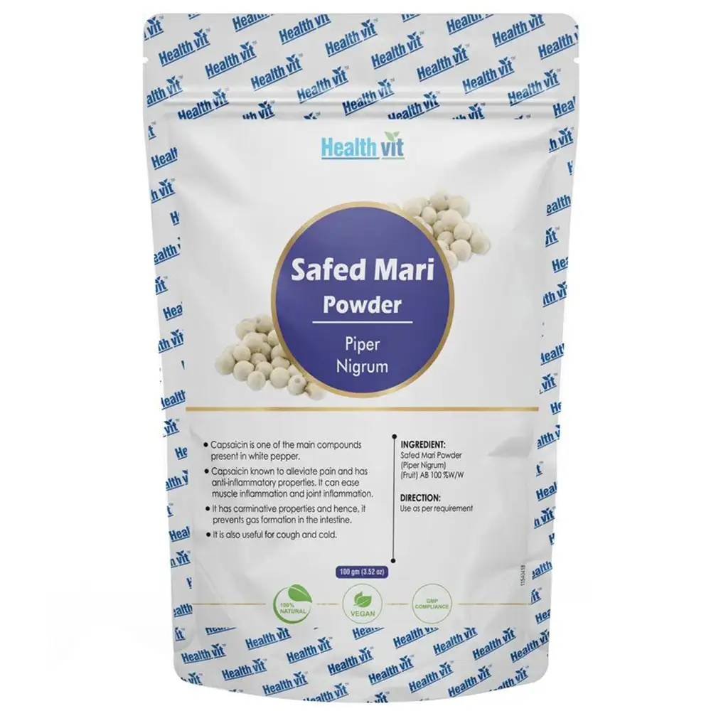 Healthvit Safed Mari Powder,  100 g