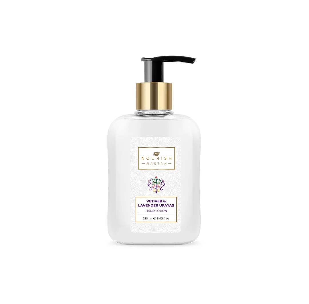 Nourish Mantra Vetiver and Lavender Upayas Hand Lotion