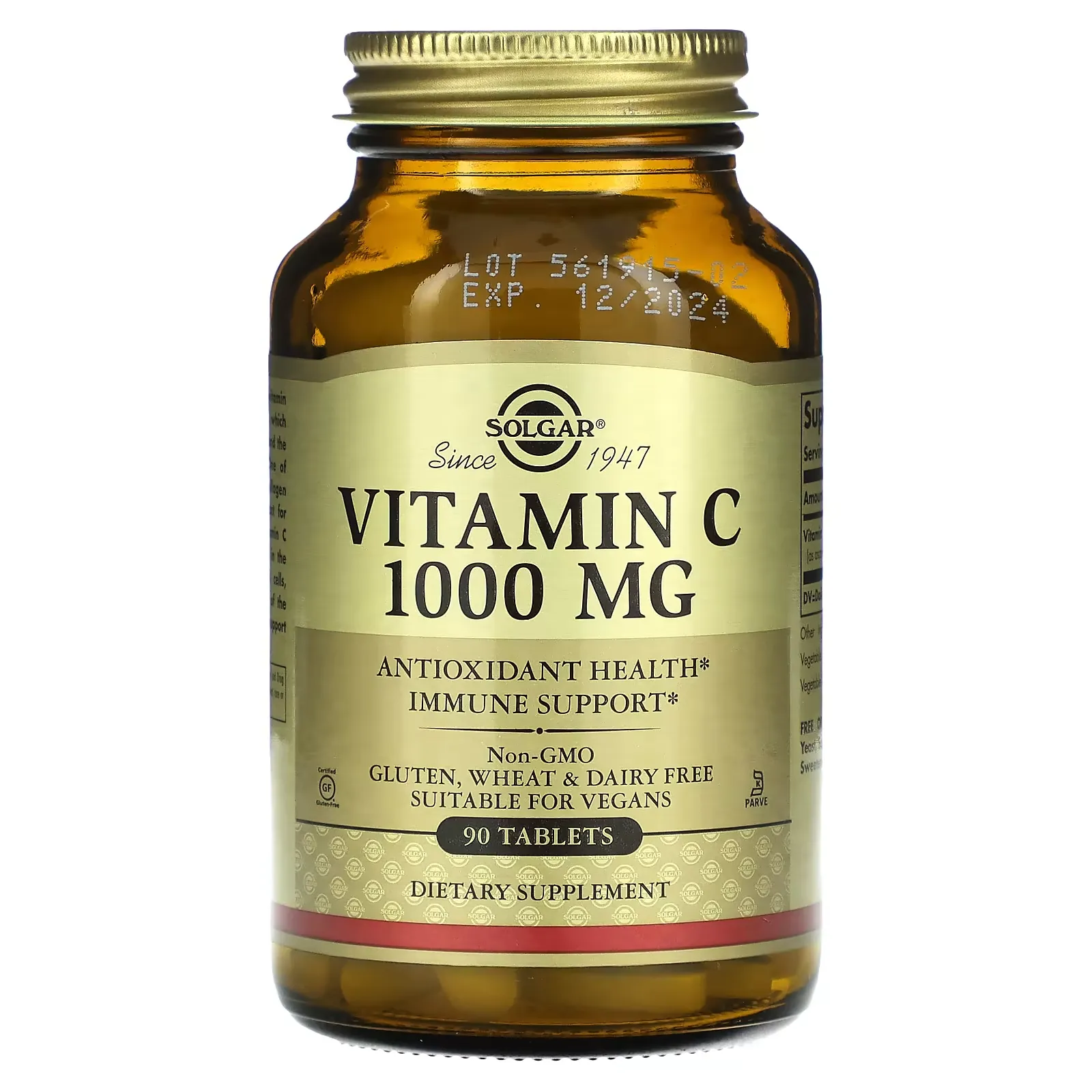 Vitamin C, 1,000 mg, 90 Tablets