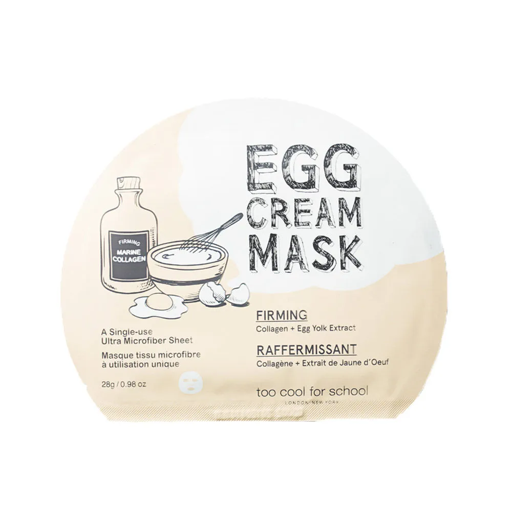 Too Cool For School Egg Cream Mask Firming