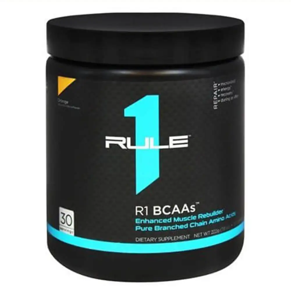 Rule One R1 BCAA,  0.49 lb  31 Servings  Orange