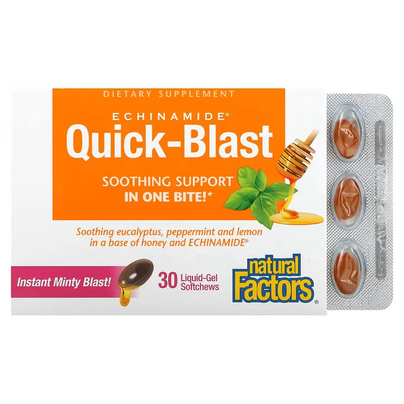 Echinamide Quick-Blast, 30 Liquid-Gel Softchews