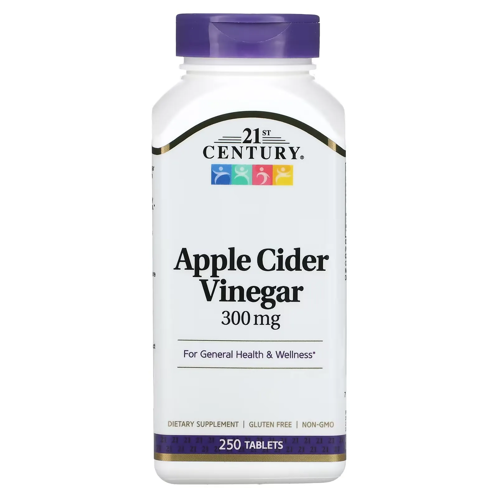 Apple Cider Vinegar, 300 mg, 250 Tablets