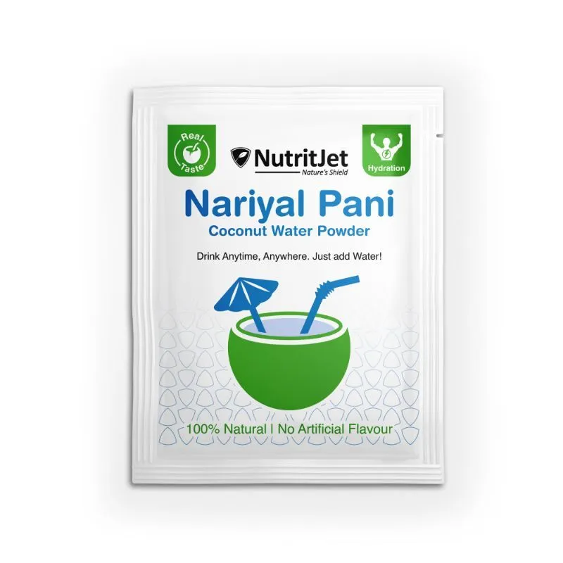 NutritJet Natural Coconut Water Powder Sachets