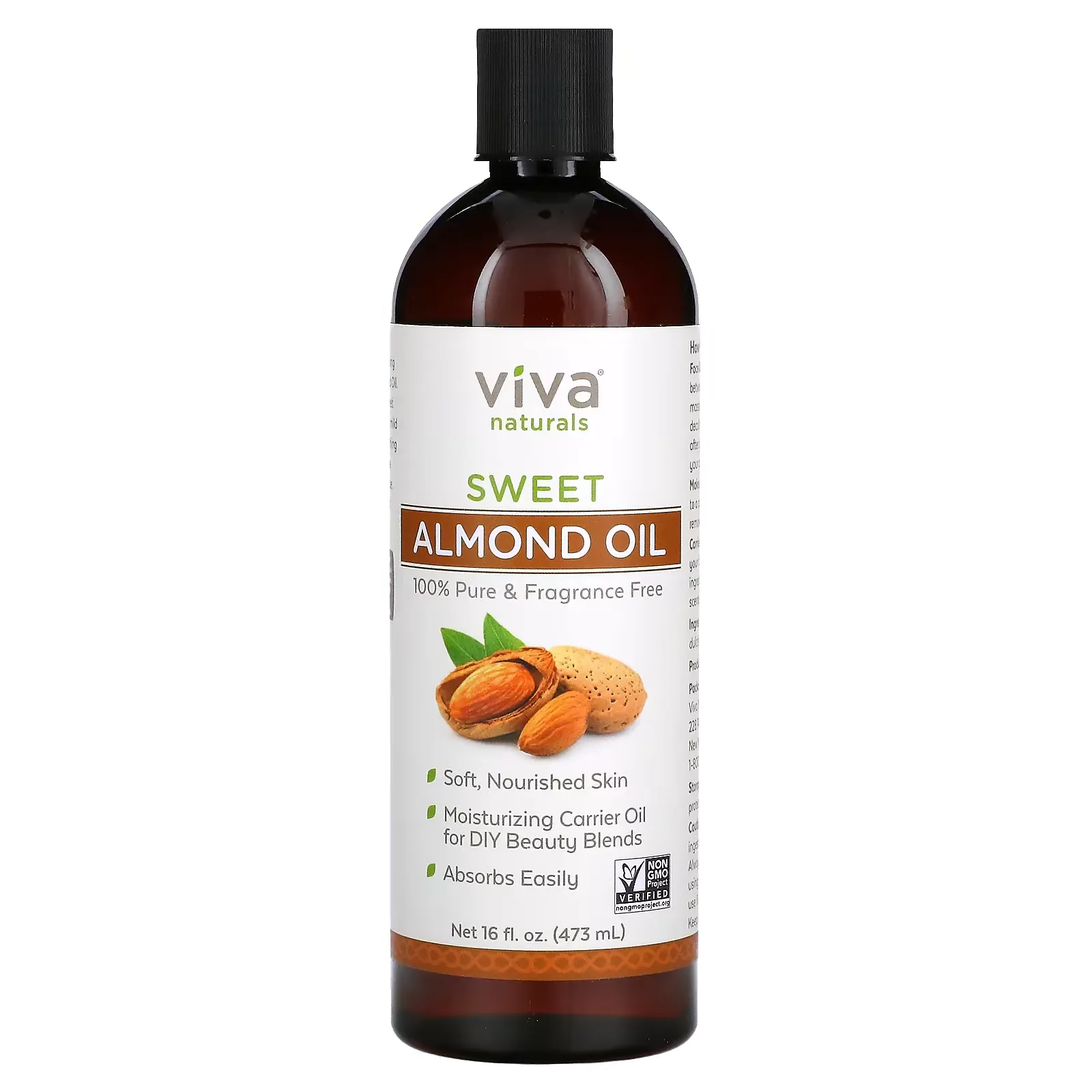 Sweet Almond Oil, 16 fl oz (473 ml)