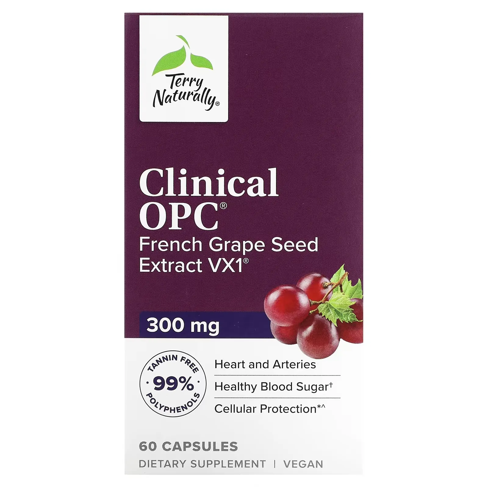 Clinical OPC, 300 mg, 60 Capsules