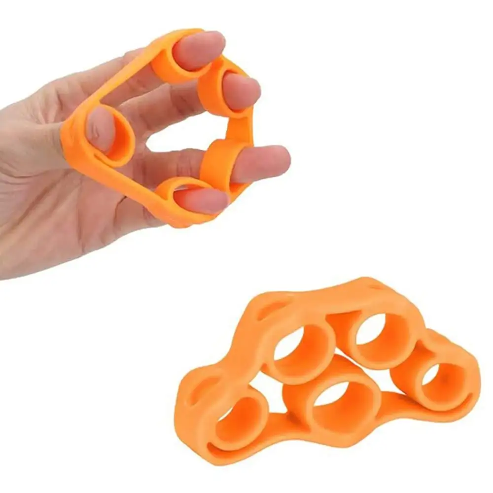 Strauss Silicon Finger Stretcher,  Orange