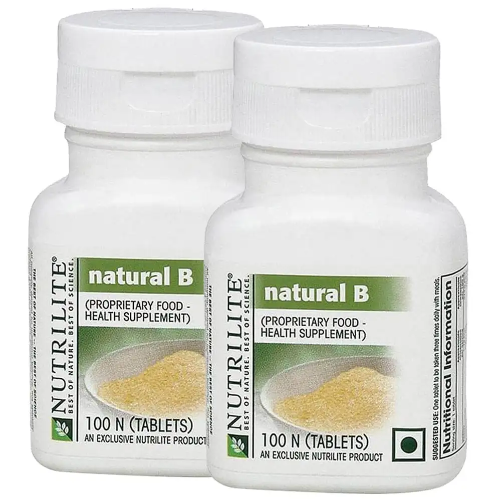 Amway Nutrilite Natural B - Pack of 2,  Unflavoured  100 tablet(s)