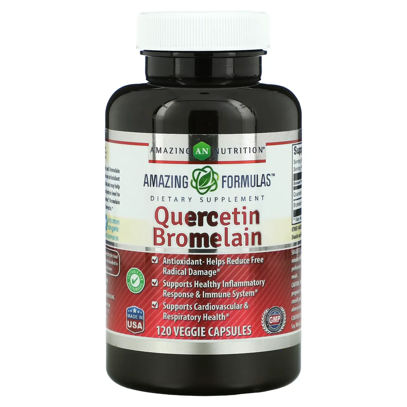 Quercetin Bromelain, 120 Veggie Capsules