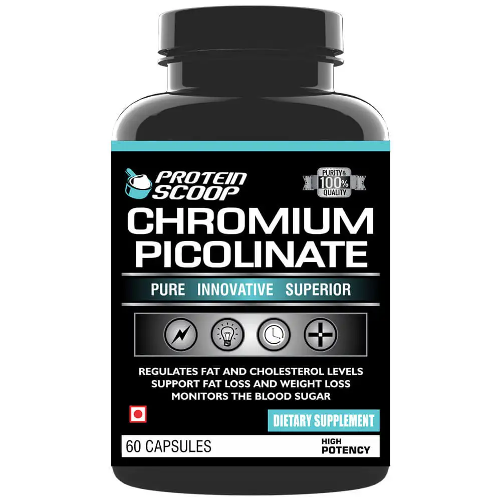 Protein Scoop Chromium Picolinate,  60 capsules