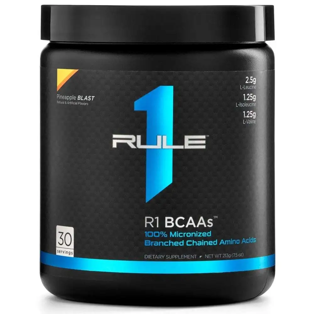 Rule One R1 BCAA,  0.46 lb  30 Servings  Pineapple Blast