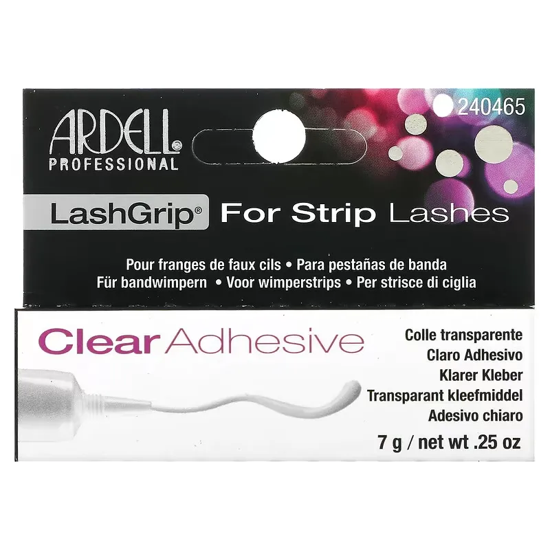 LashGrip, For Strip Lashes, Clear Adhesive, 0.25 oz (7 g)