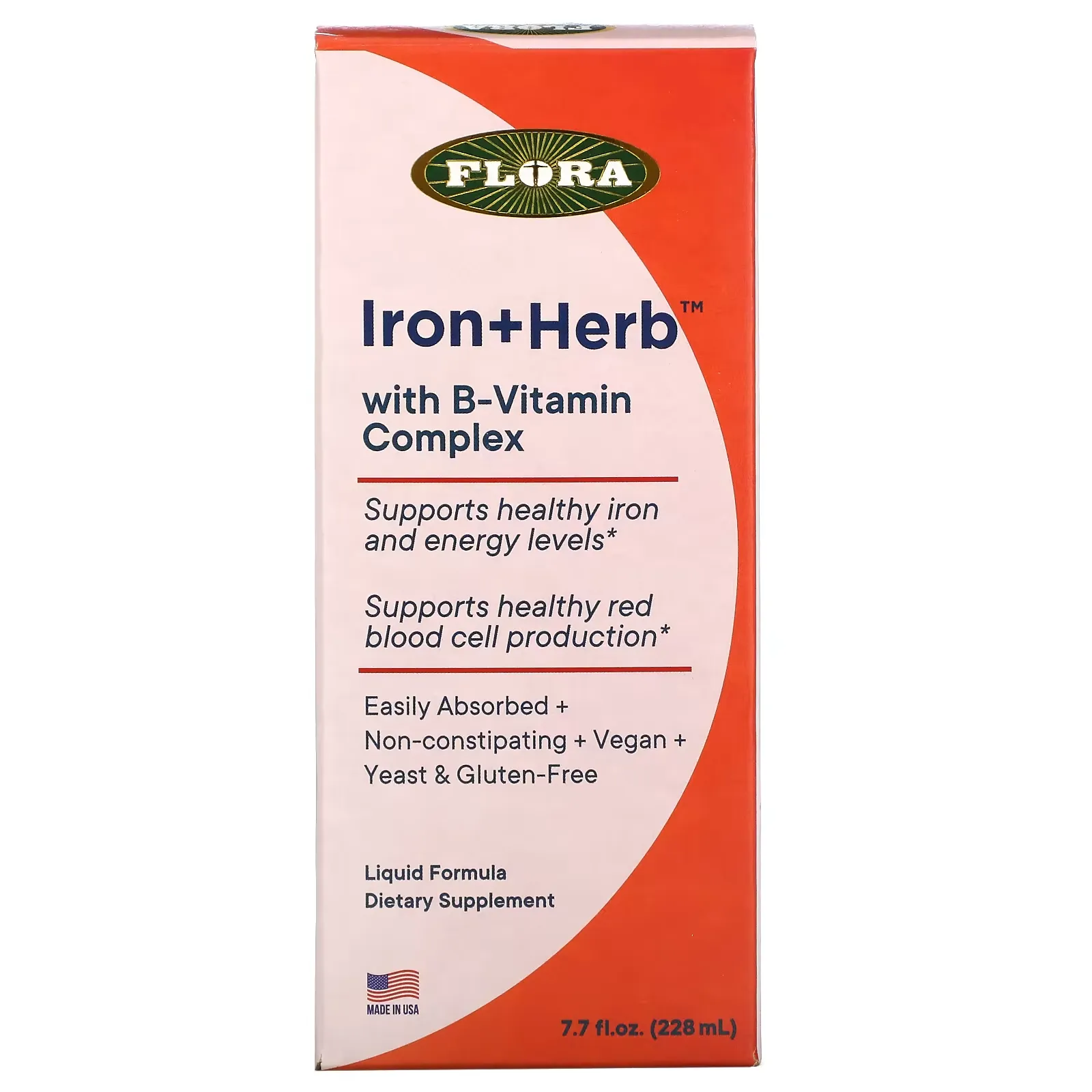 Iron+ Herb With B-Vitamin Complex, 7.7 fl oz ( 228 ml)