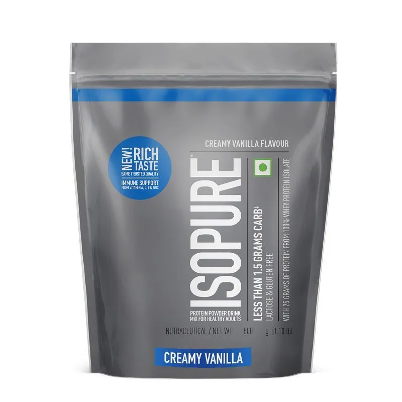 Isopure 100% Whey Isolate Protein - Creamy Vanilla Flavour