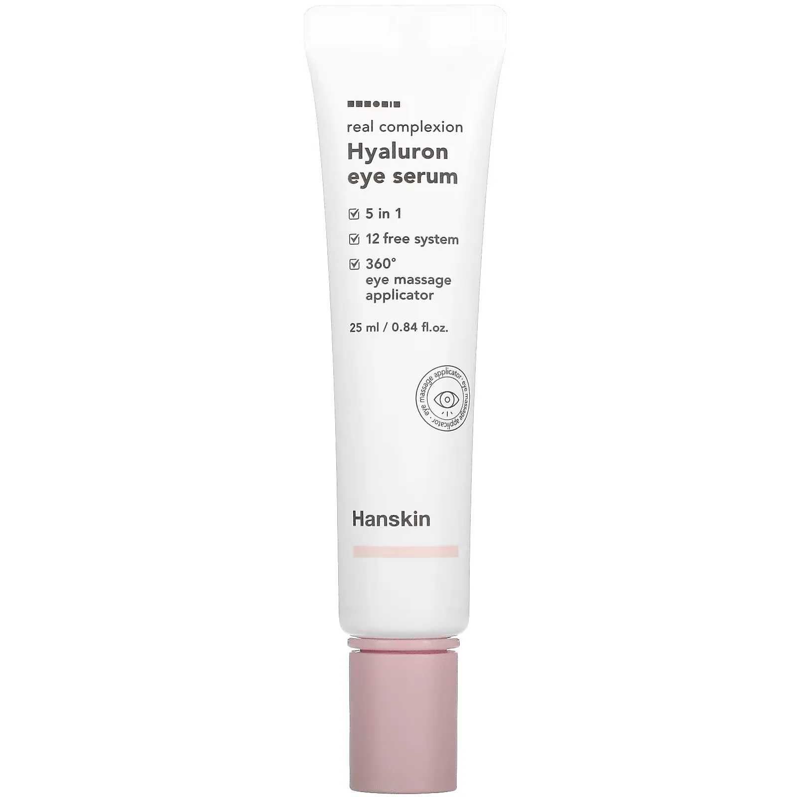 Real Complexion, Hyaluron Eye Serum, 0.84 fl oz (25 ml)