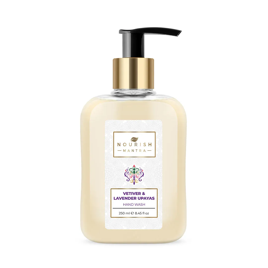 Nourish Mantra Vetiver and Lavender Upayas Hand Wash