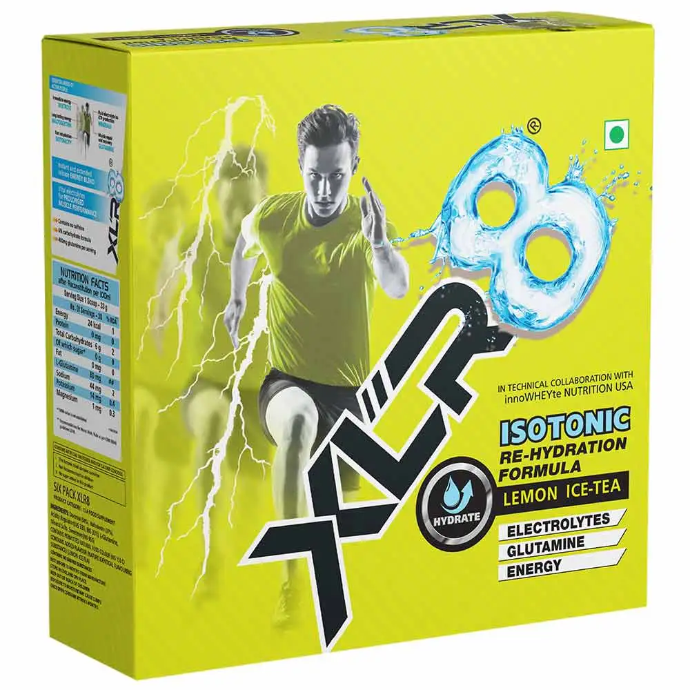 XLR8 Isotonic Re Hydration Drink,  2.2 lb  Lemon Ice Tea