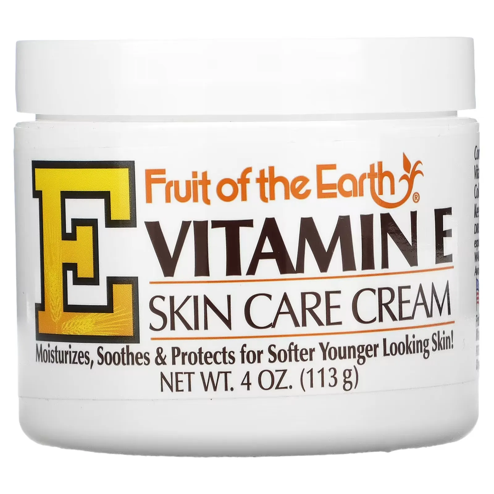 Vitamin E, Skin Care Cream, 4 oz (113 g)